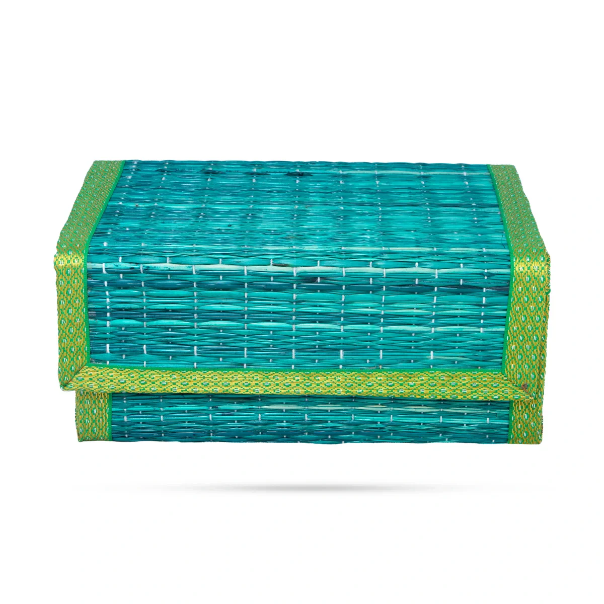 Pooja Box - 7 x 3 x 4 Inches | Korai Box with Magnet Lid/ Return Gift/ Storage Box for Home - Image 3