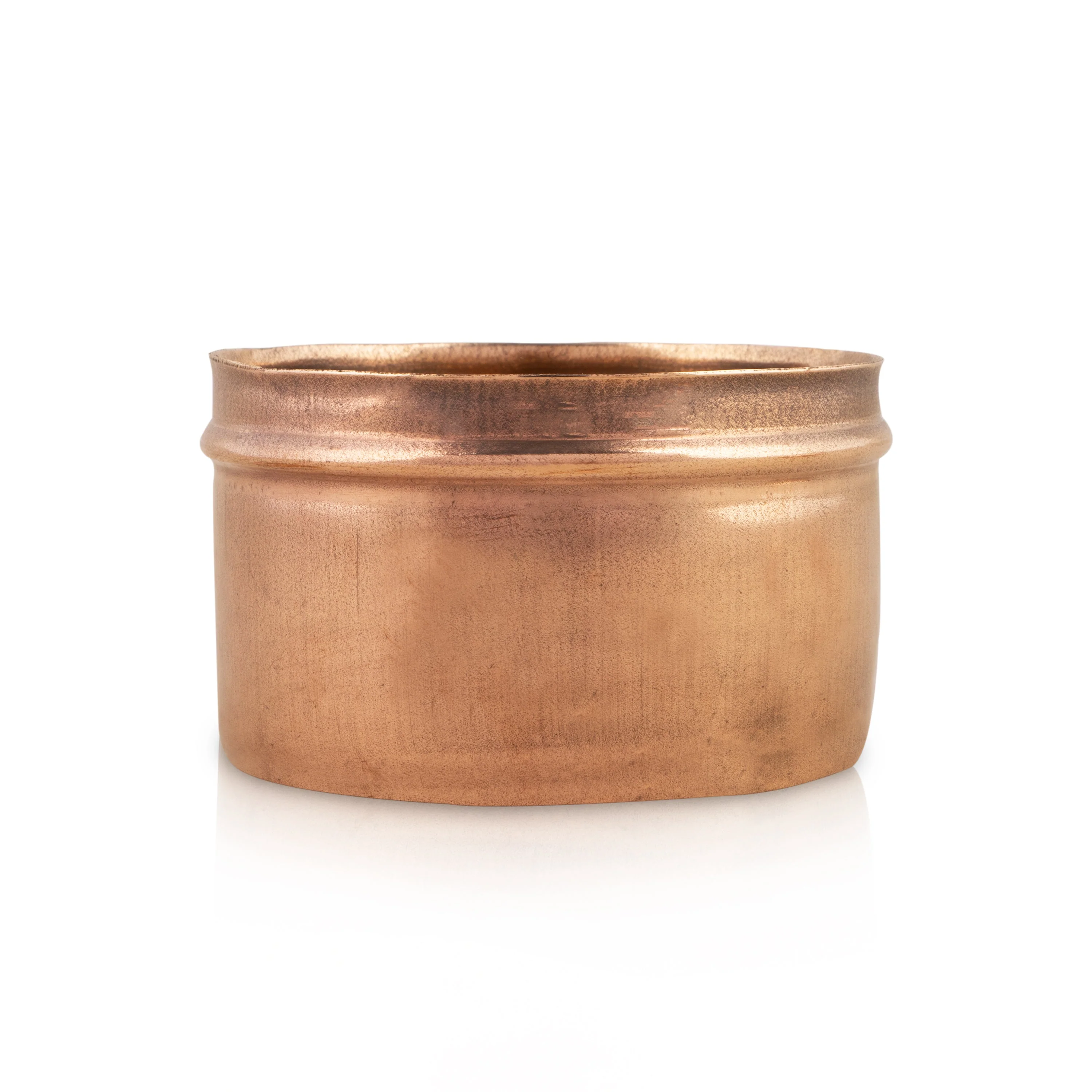 Pooja Box With Lid - 2 x 3 Inches | Copper Box/ Storage Container/ Jewelry Organizer for Home - Image 3