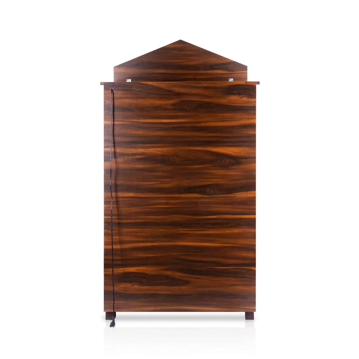 Pooja Mandir With Door | Inner 41 X 30 Inch/ Outer 62 X 32 Inch/ Puja Stand With Bell/ Wooden Temple For Home - Image 4
