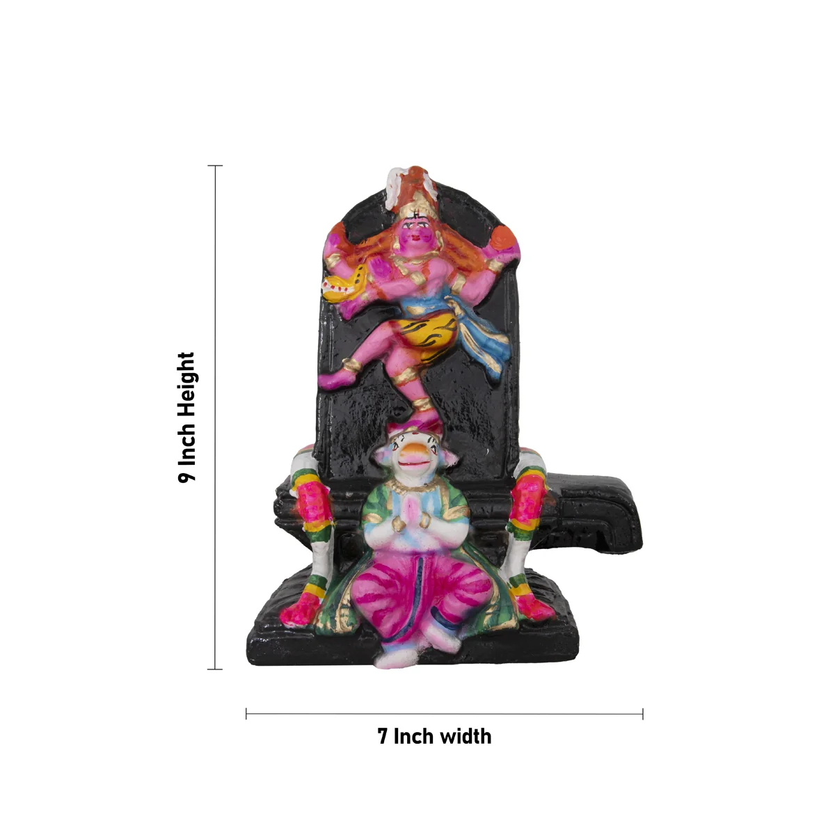 Pradosha Sivan Clay Golu Bommai Set - 9 x 7 Inches | Giri Golu Doll/ Navaratri Golu Bomma/Gombe/Bommai - Image 5