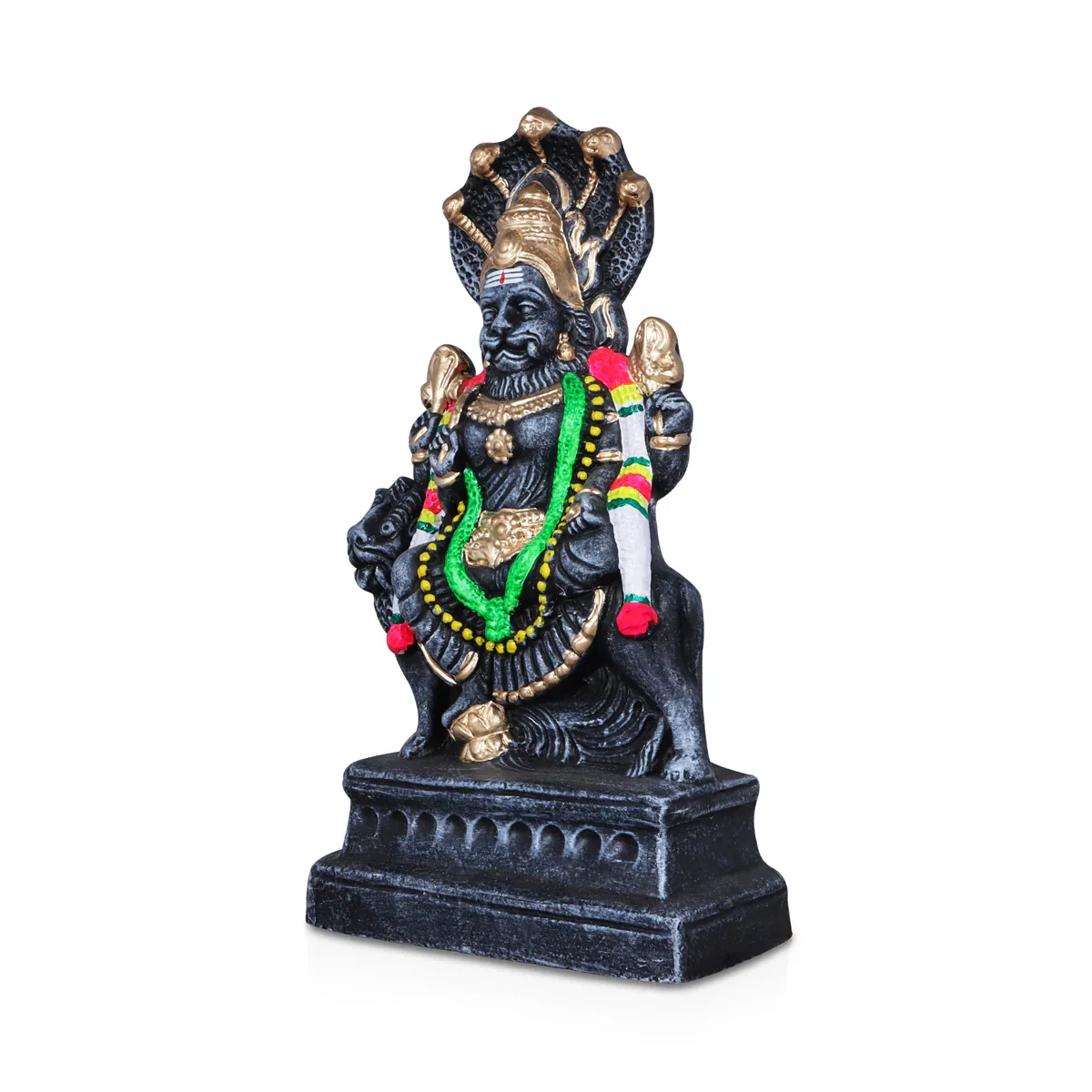 Pratyangira Clay Golu Bommai - 15 Inches | Giri Golu Doll/ Navaratri Golu Bomma/Gombe/Bommai - Image 2