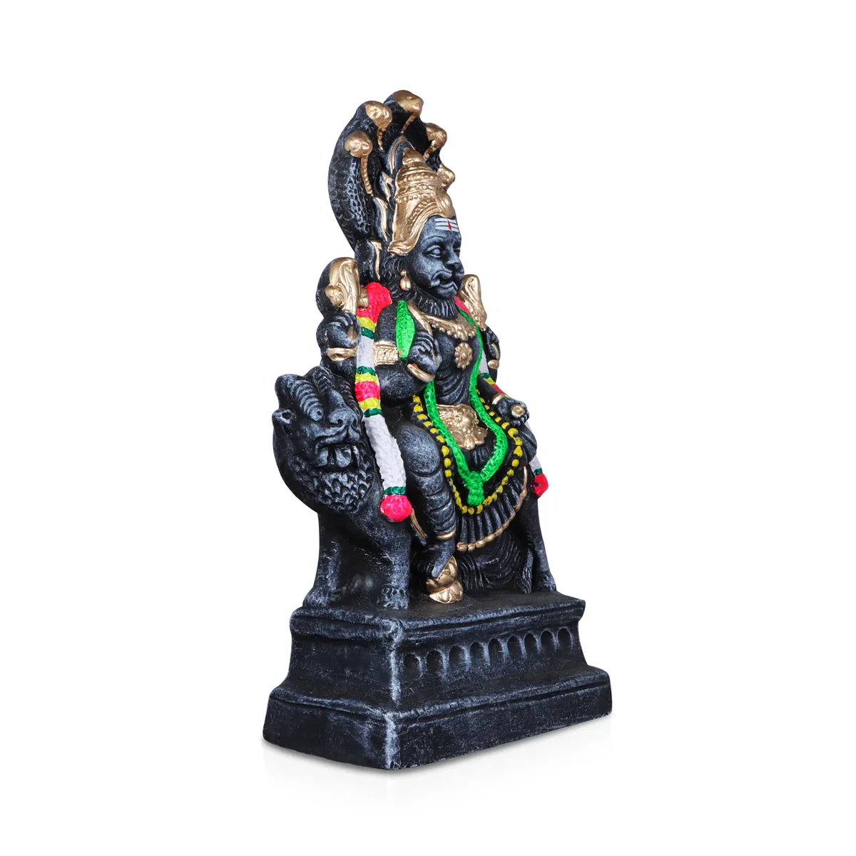 Pratyangira Clay Golu Bommai - 15 Inches | Giri Golu Doll/ Navaratri Golu Bomma/Gombe/Bommai - Image 3