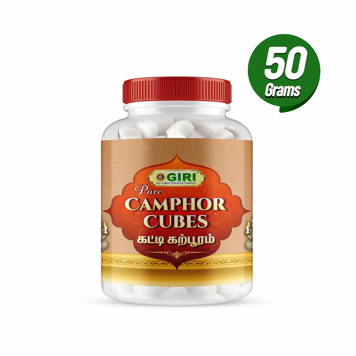 Giri Pure Camphor -50 Gms | Kapur/ Karpooram/ Kapoor for Pooja - Image 3