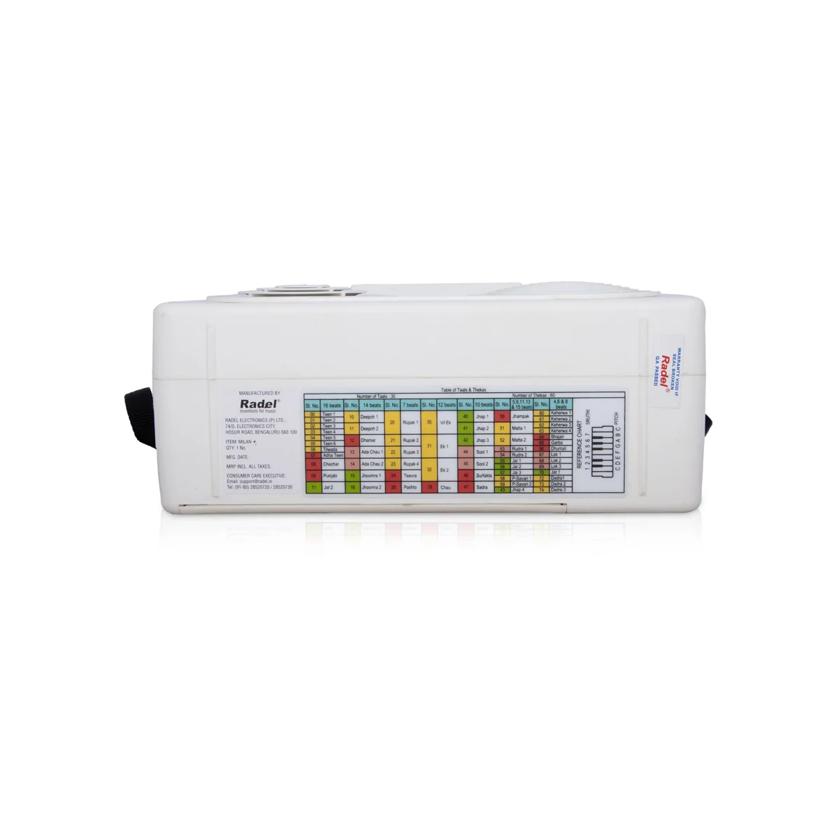 Radel Milan Plus - Digital Tanpura Tabla | Music Box/ Shruti Box/ Musical Instrument for Home - Image 3