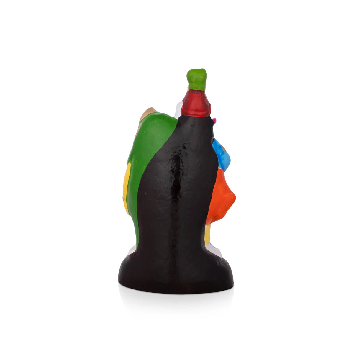 Radha Krishna Clay Golu Bommai - 9x 4 Inches | Giri Golu Doll/ Navaratri Golu Bomma/Gombe/Bommai - Image 5