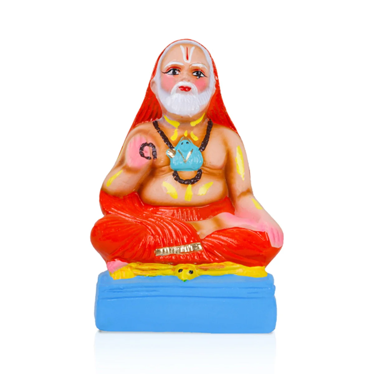 Raghavendra Clay Golu Bommai - 10 Inches | Giri Golu Doll/ Navaratri Golu Bomma/Gombe/Bommai - Image 2