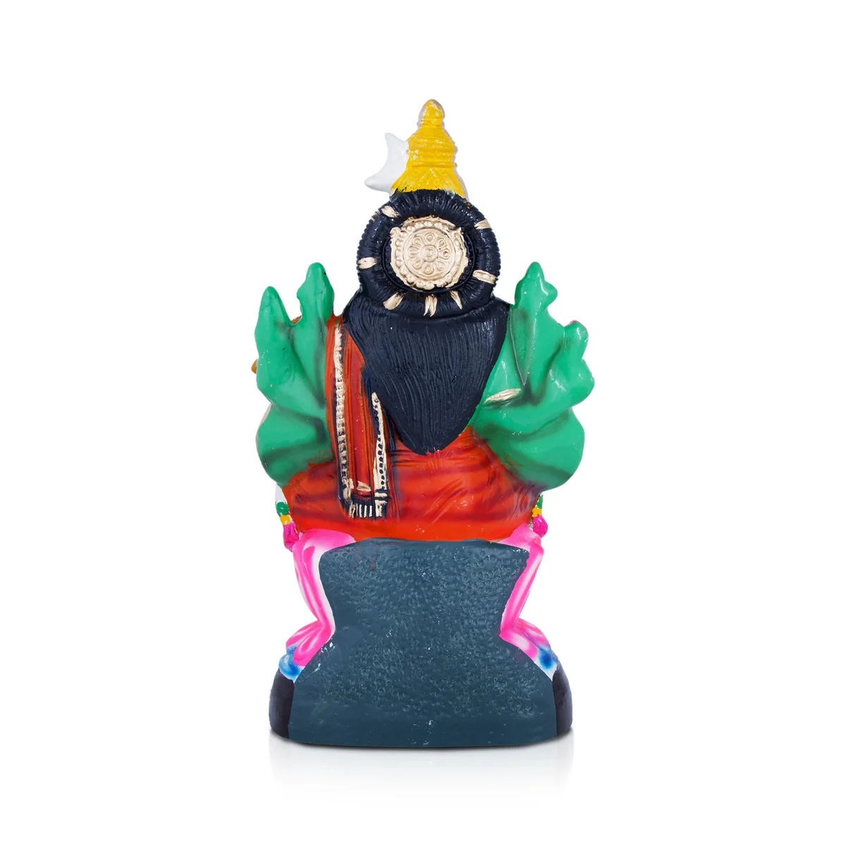 Rajashyamala Devi Paper Mache Golu Bommai - 16 x 8.5 Inches | Giri Golu Doll/ Navaratri Golu Bomma/Gombe/Bommai - Image 5