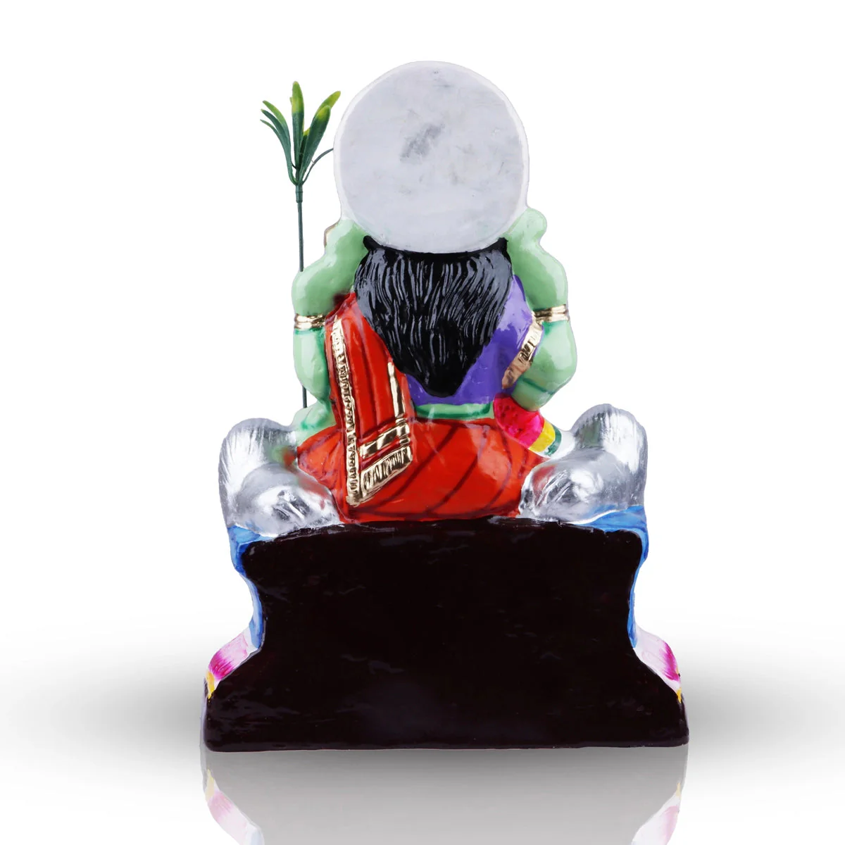 Rajeshwari Devi Paper Mache Golu Bommai - 14 X 10 Inches | Navaratri Gombe/ Giri Golu Doll/ Navratri Decor - Image 4