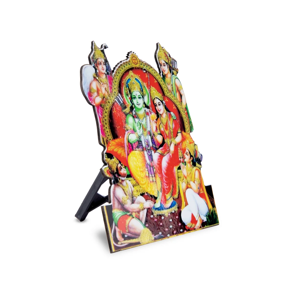 Ram Darbar Cut Out - 6 x 5 Inches | Picture Frame/ Ram Darbar Murti Photo Frame for Home - Image 2