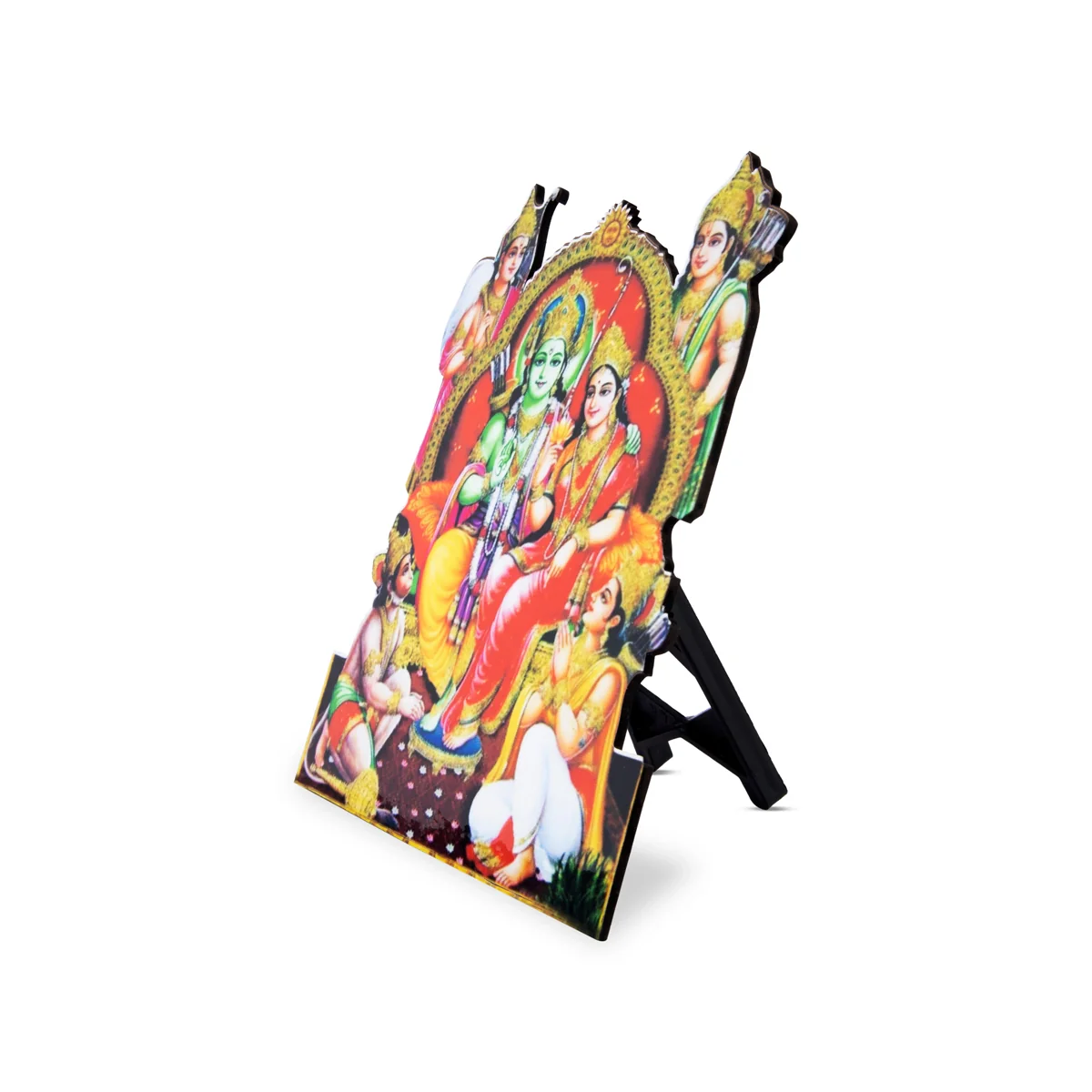 Ram Darbar Cut Out - 6 x 5 Inches | Picture Frame/ Ram Darbar Murti Photo Frame for Home - Image 3