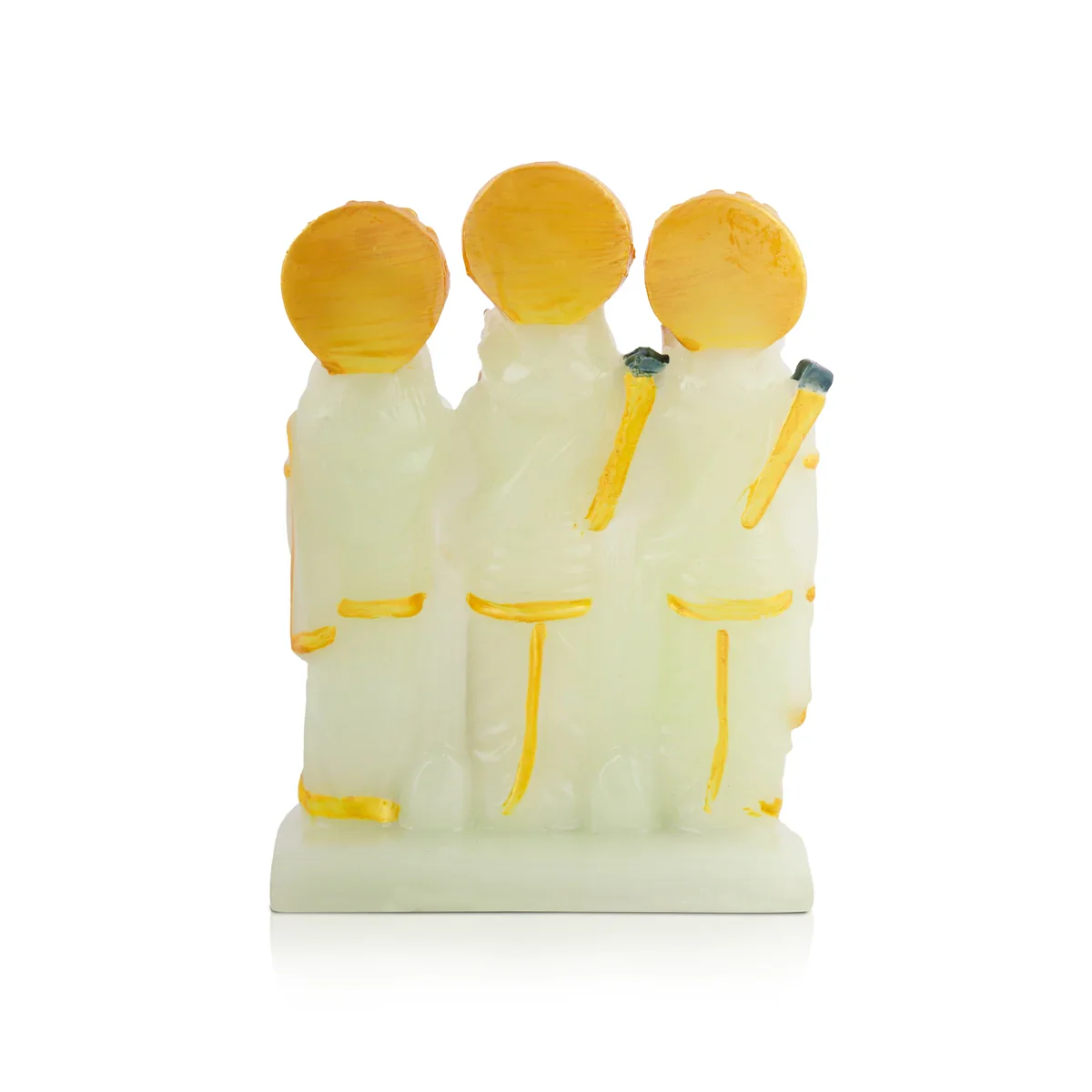 Ram Darbar Murti - 5.5 x 4 Inches | Ram Darbar Statue for Pooja - Image 4