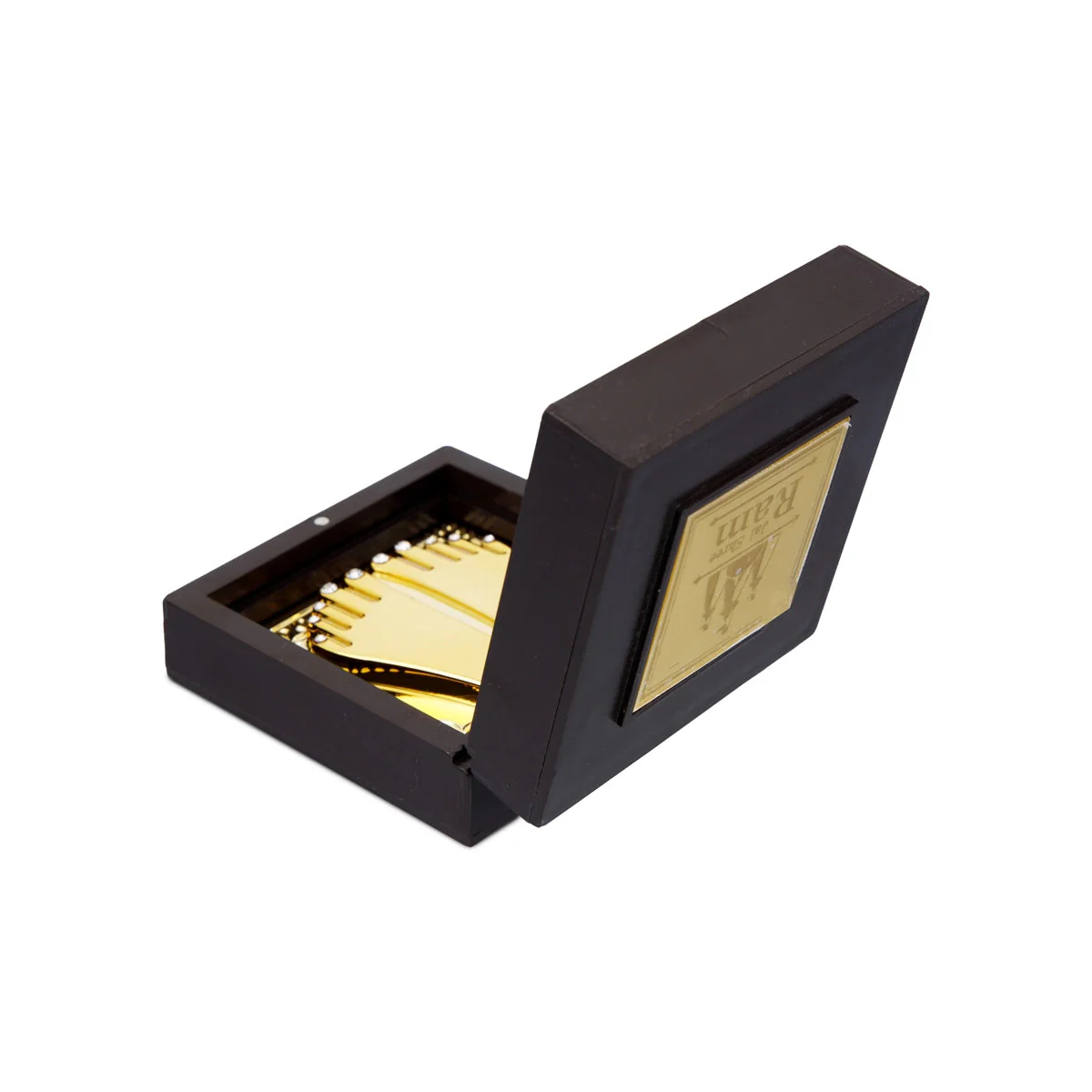 Ram Darbar Murti Design Pooja Box - 4 X 3 X 3 Inches | Puja Box/ Charan Paduka Box For Pooja And Gifting - Image 4