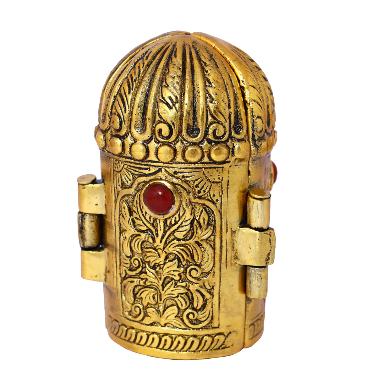 Ram Darbar Murti - 6 x 5.5 Inches | Folding Type Ram Darbar Idol/ Aluminium Ramar Darbar Statue for Pooja - Image 4