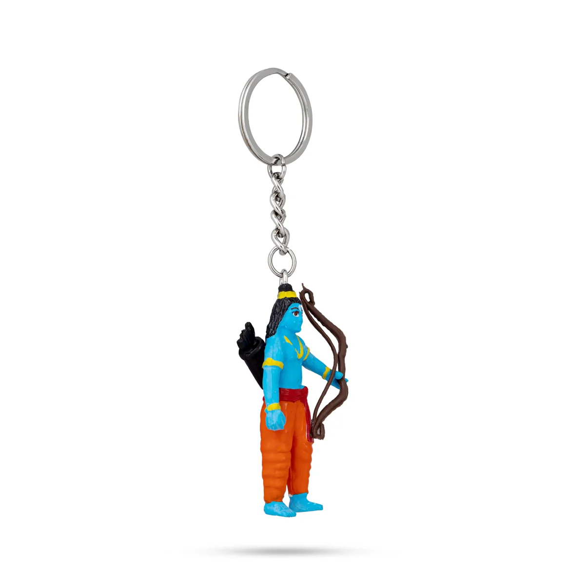 Rama Murti Design Key Chain - 2.5 x 1.5 Inches | Key Ring/ Key Holder For Gifting & Bike - Image 4