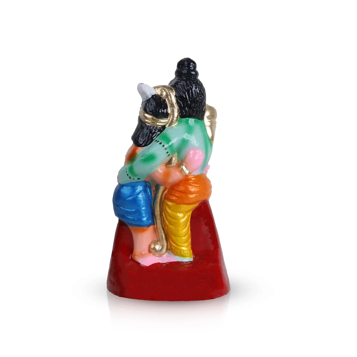 Rama Idol With Gugan Clay Golu Bommai - 10 X 5 Inches | Navaratri Golu Gombe/ Giri Golu Doll/ Navratri Decor - Image 6