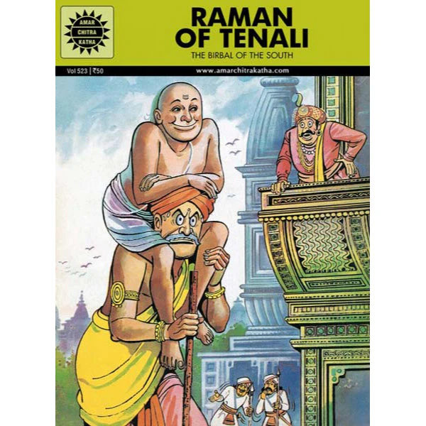 Raman Of Tenali - The Bribal Of The South - English | by Kamala Chandrakant/ Childrens Book/ Comic Book