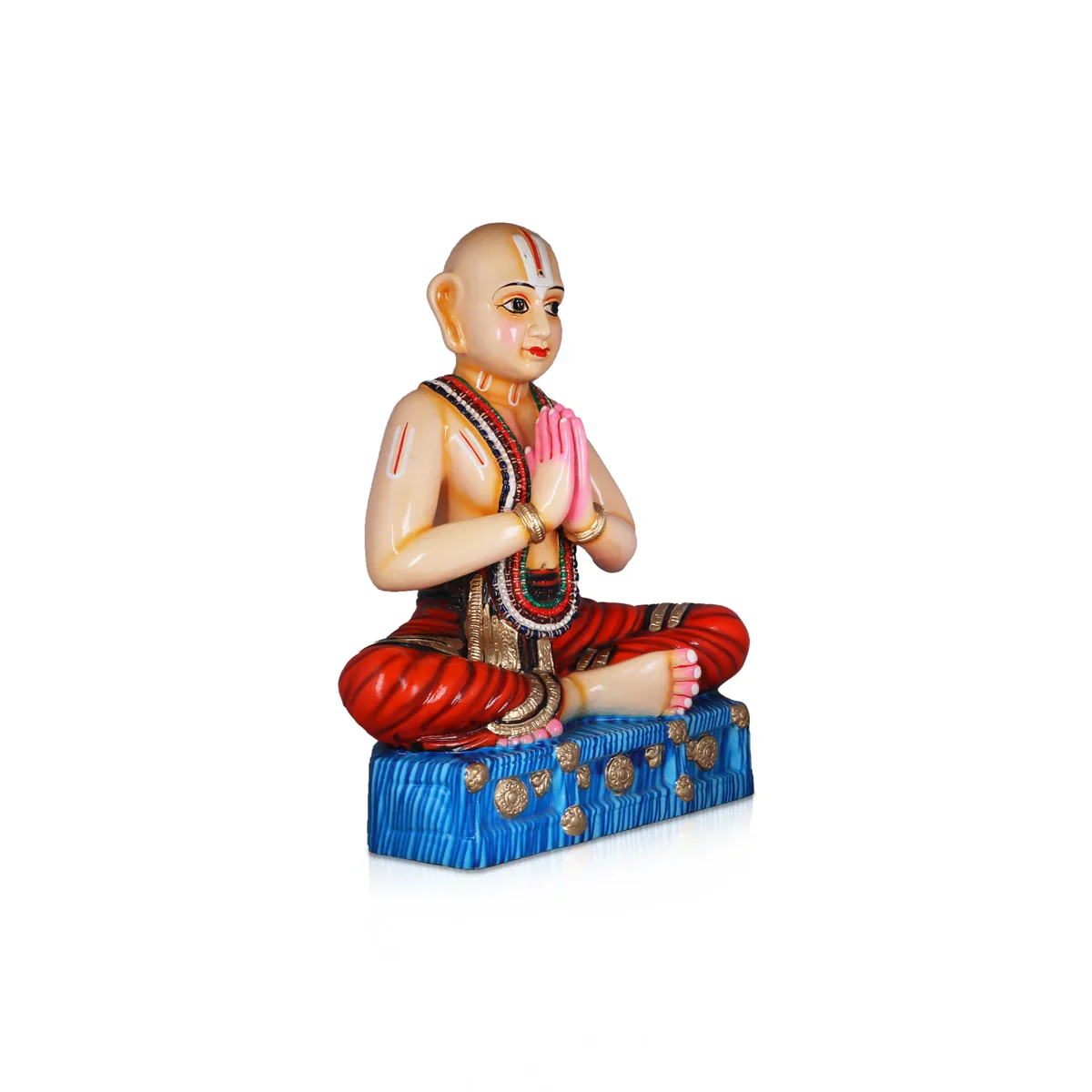 Ramanujacharya Paper Mache Golu Bommai - 20 Inches | Giri Golu Doll/ Navaratri Golu Bomma/Gombe/Bommai - Image 3