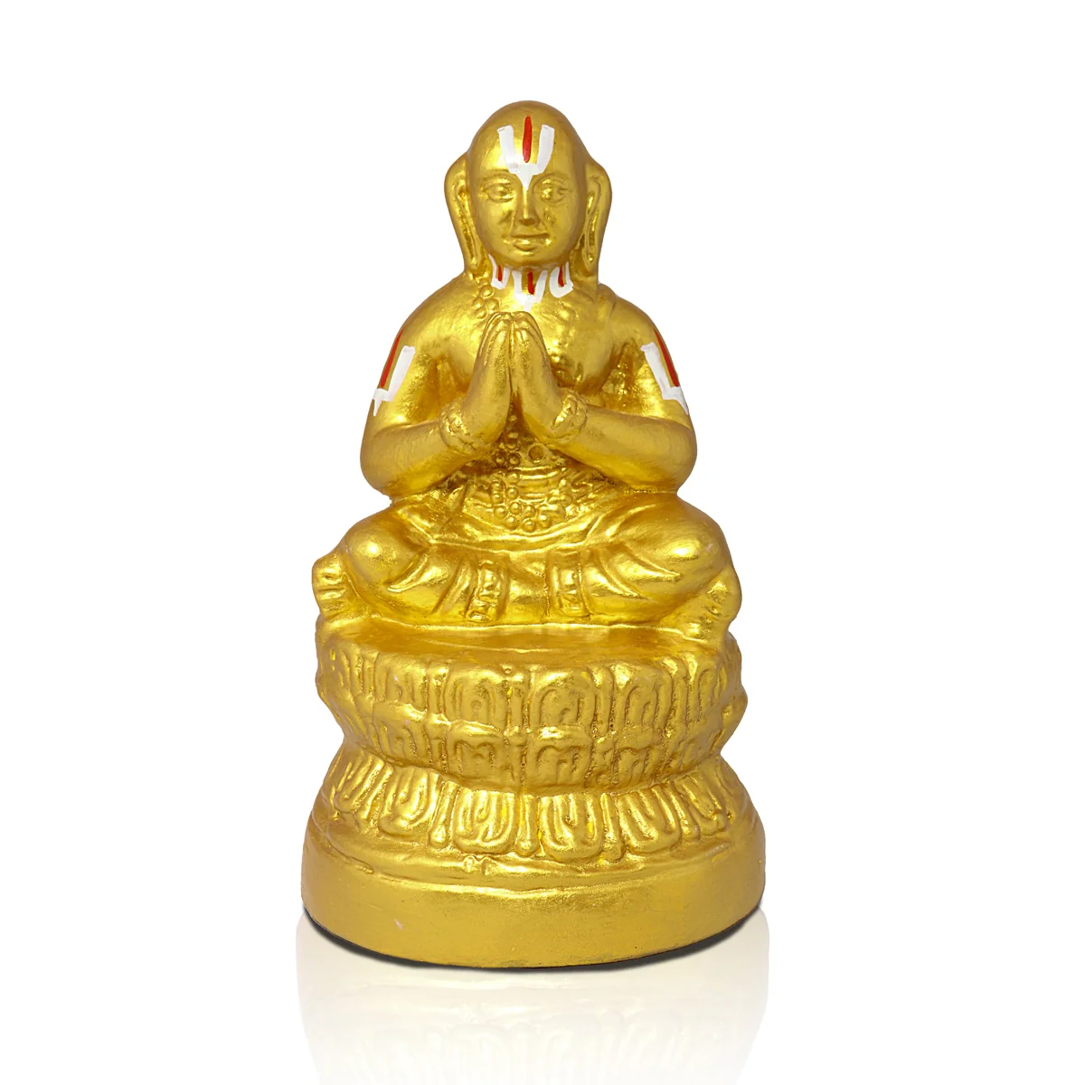 Ramanujacharya Paper Mache Golu Bommai - 9 Inches | Giri Golu Doll/ Navaratri Golu Bomma/Gombe/Bommai - Image 2
