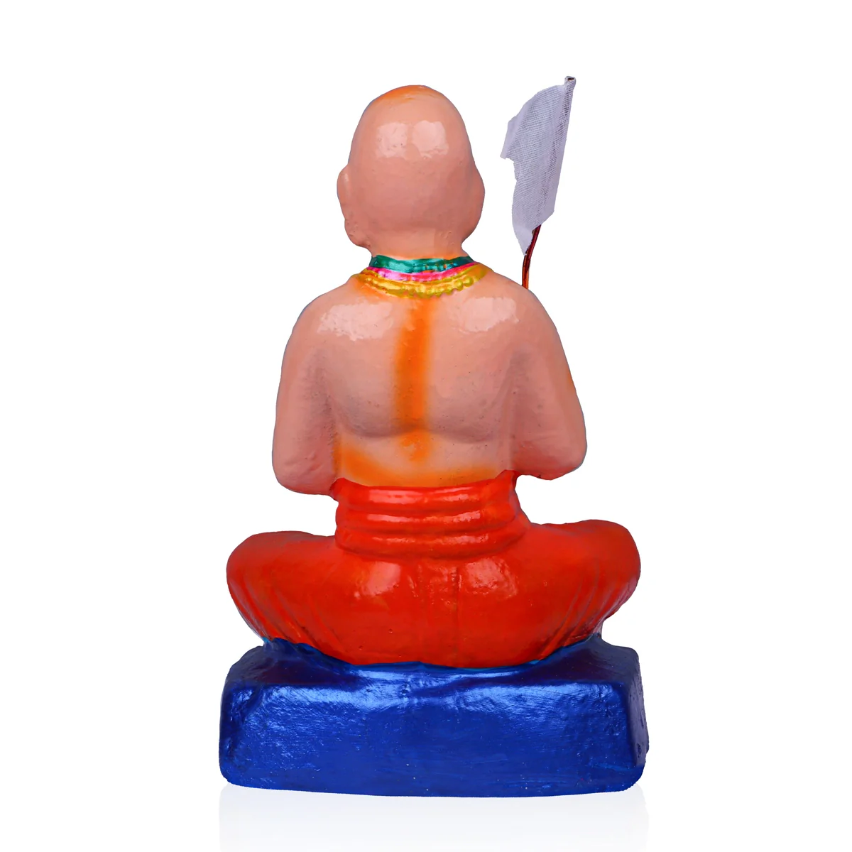 Ramanujar Clay Golu Bommai - 8 x 5 Inches | Giri Golu Doll/ Navaratri Golu Bomma/Gombe/Bommai - Image 3