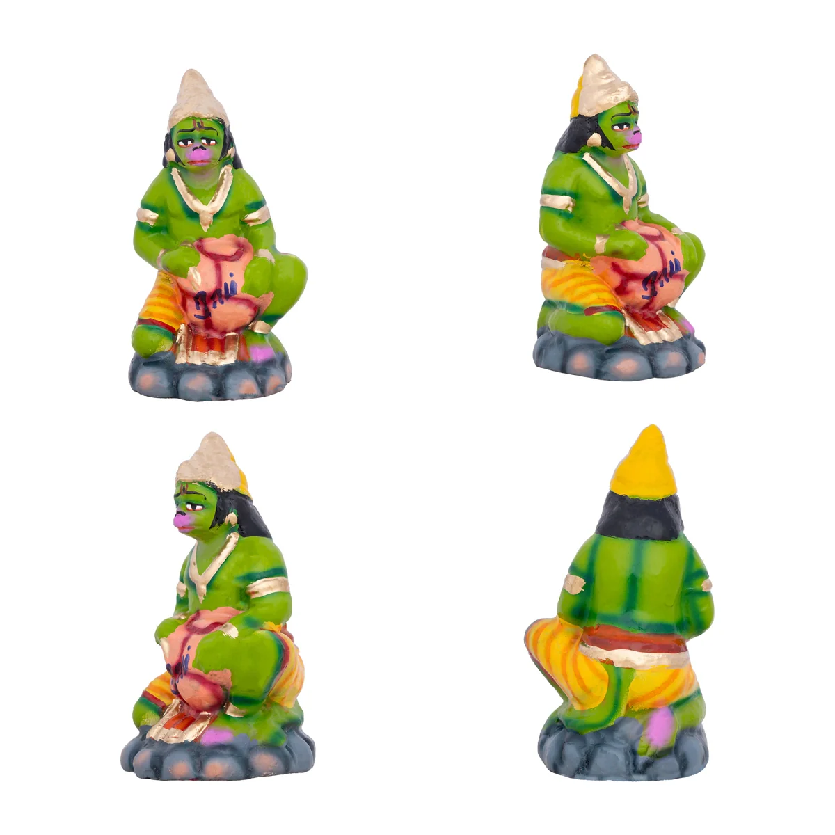 Ramar Palam Clay Golu Bommai Set - 8 x 3.5 Inches | Giri Golu Doll/ Navaratri Golu Bomma/Gombe/Bommai - Image 10