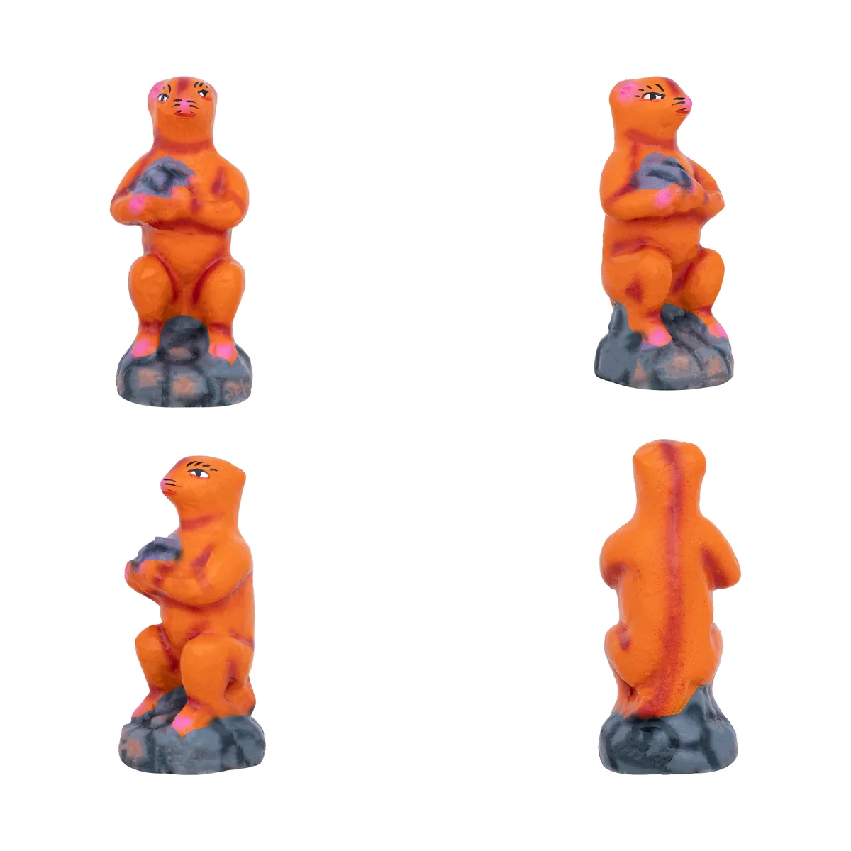 Ramar Palam Clay Golu Bommai Set - 8 x 3.5 Inches | Giri Golu Doll/ Navaratri Golu Bomma/Gombe/Bommai - Image 2