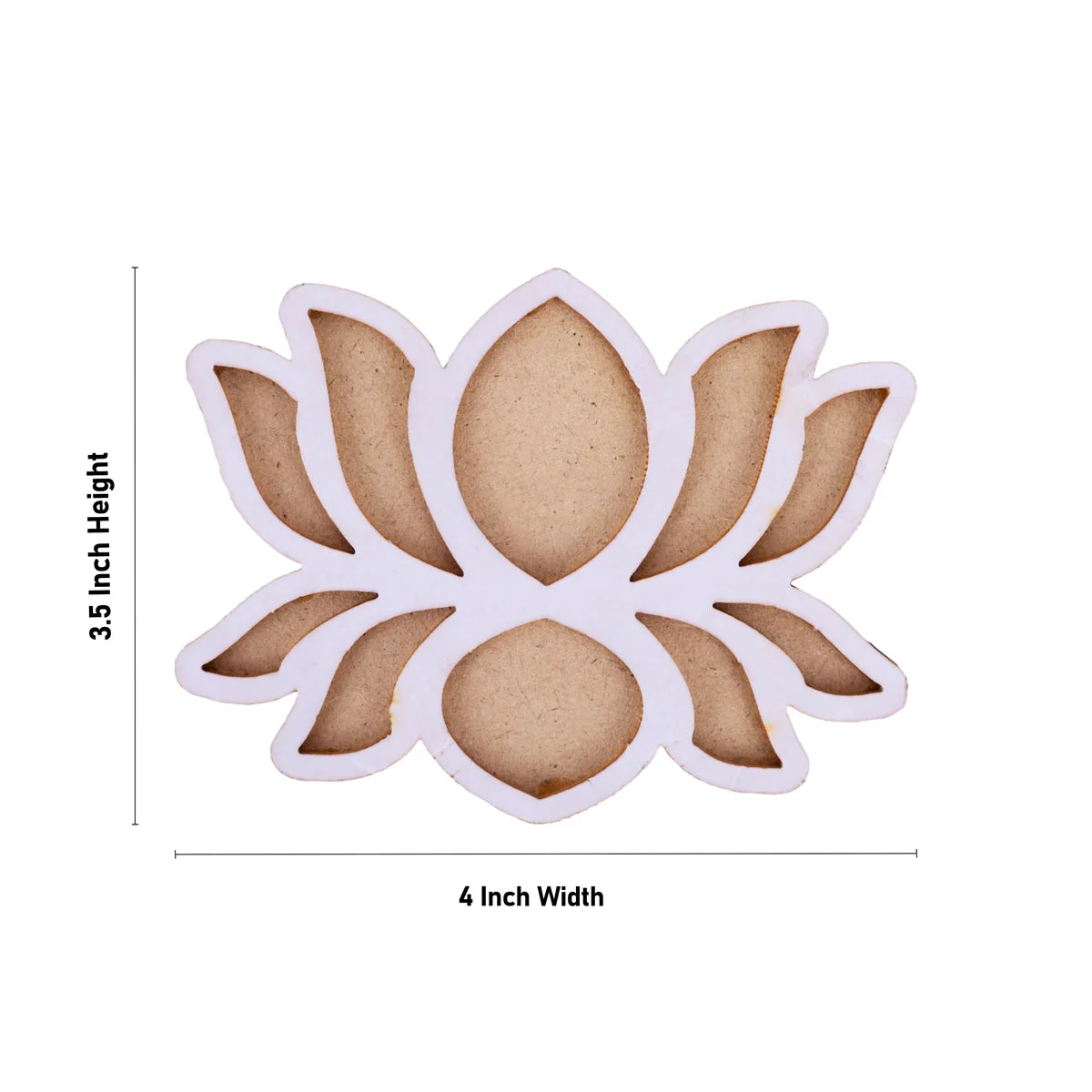 Rangoli Board Set- 3.5 X 4 Inches | 3Pcs/ Kolam Board/ Swastik Padham Lotus Design Rangoli Board For Home Decor - Image 3