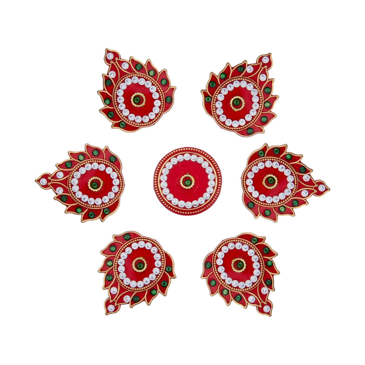 Rangoli Design | Muggulu/ Rangoli Kolam/ Artificial Rangoli for Diwali/ Assorted Design - Image 4
