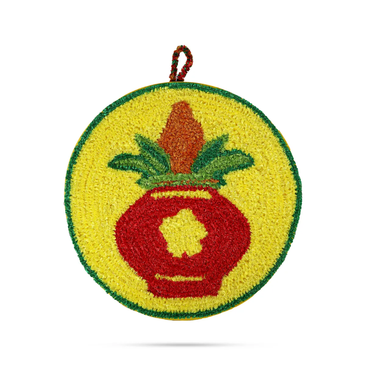 Rangoli Design Wall Hanging - 23 Inches | Decorative Wall Hanging For Home Decor/ Assorted Design - Image 3