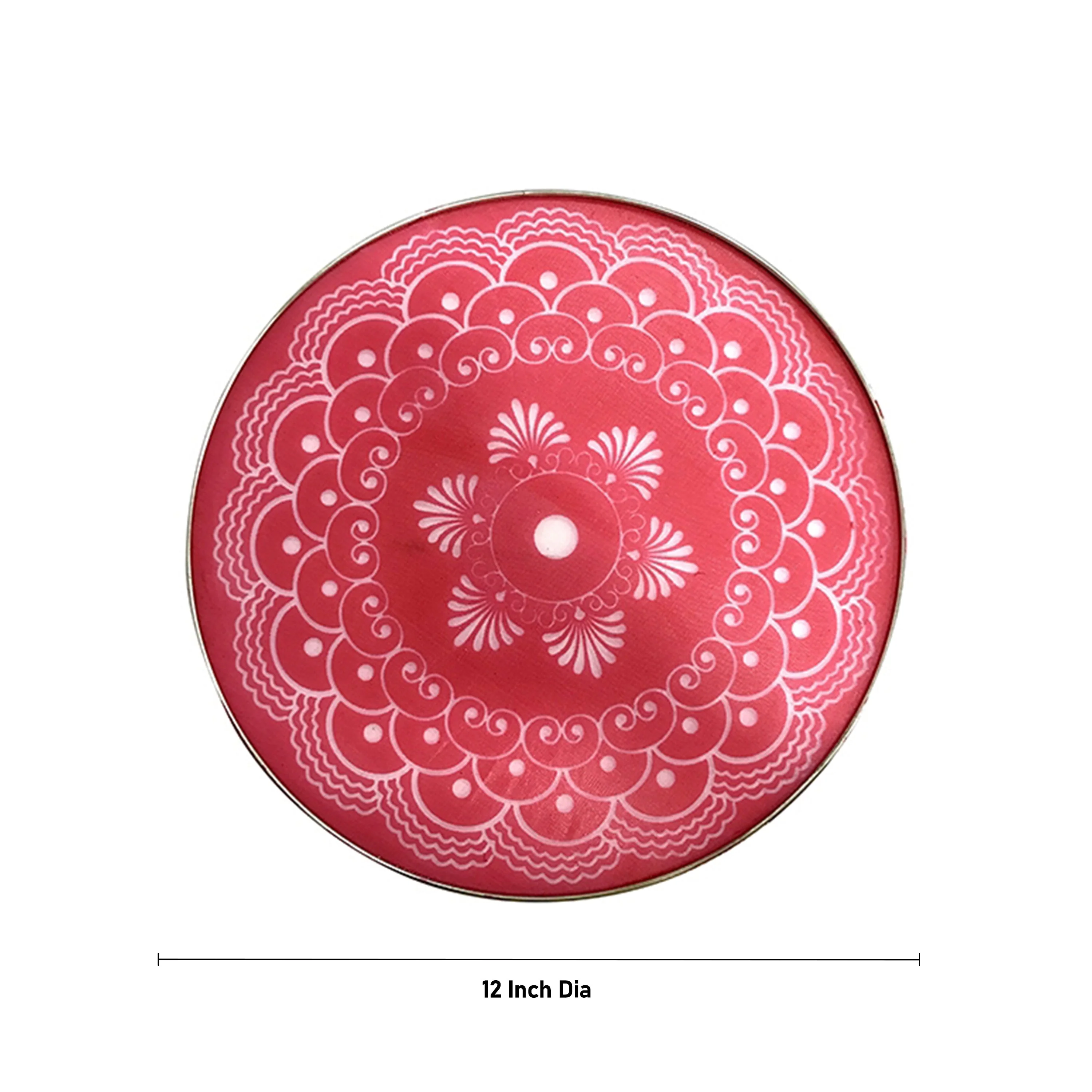 Rangoli Jali - 12 Inches | Rangoli Stencil/ Kolam Stencil/ Muggulu Stencil/ Rangoli Design Stencil for Home - Image 4