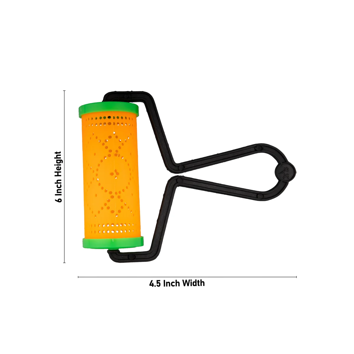 Rangoli Roll Pair - 6 x 4.5 Inches | Plastic Kolam Rangoli Stencil/ Rangoli Roller for Floor Decor/ Assorted Colour - Image 5