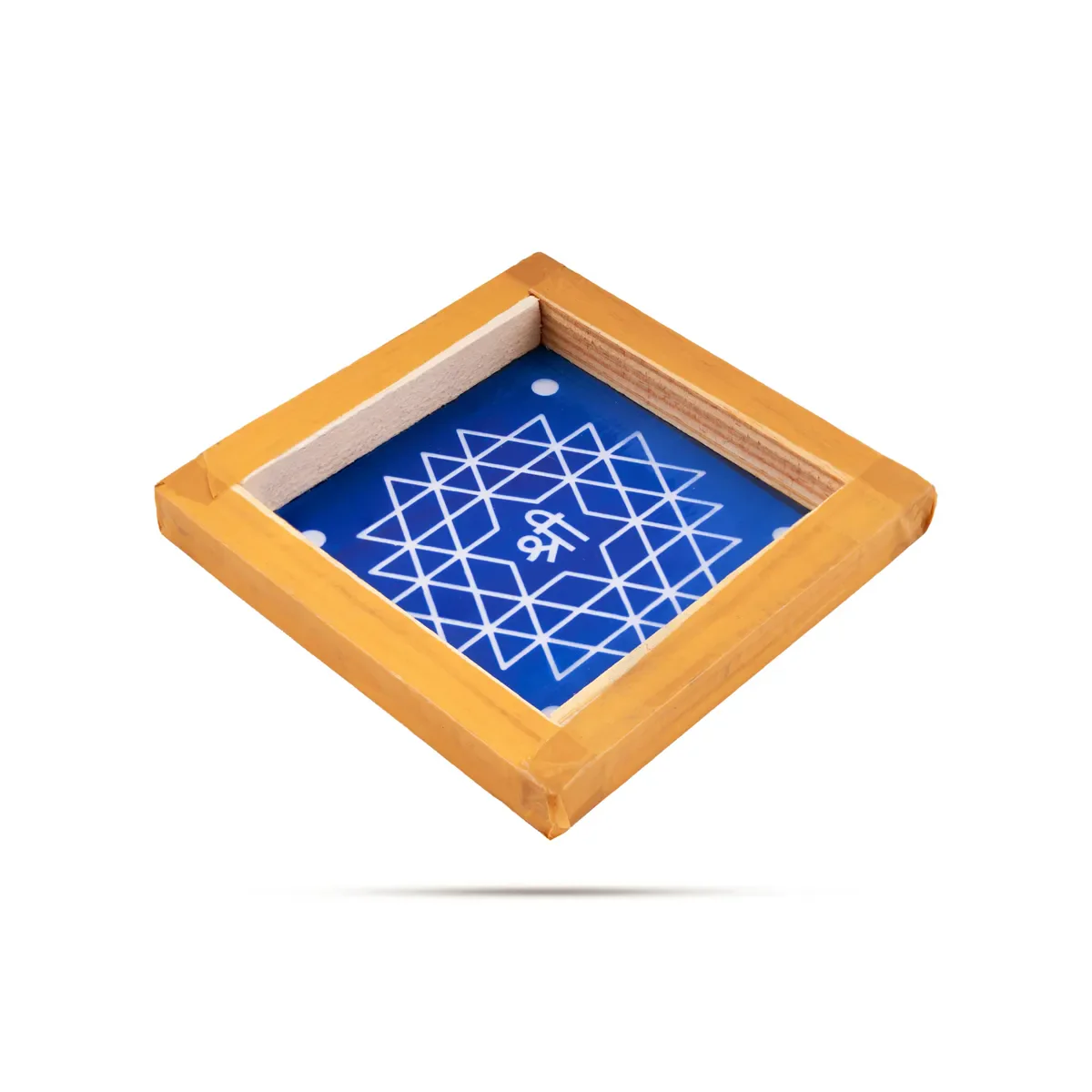 Rangoli Stencil - 5 X 5 Inches | Aishwarya Deisgn Kolam Stencil/ Rangoli Design Plate For Floor - Image 2