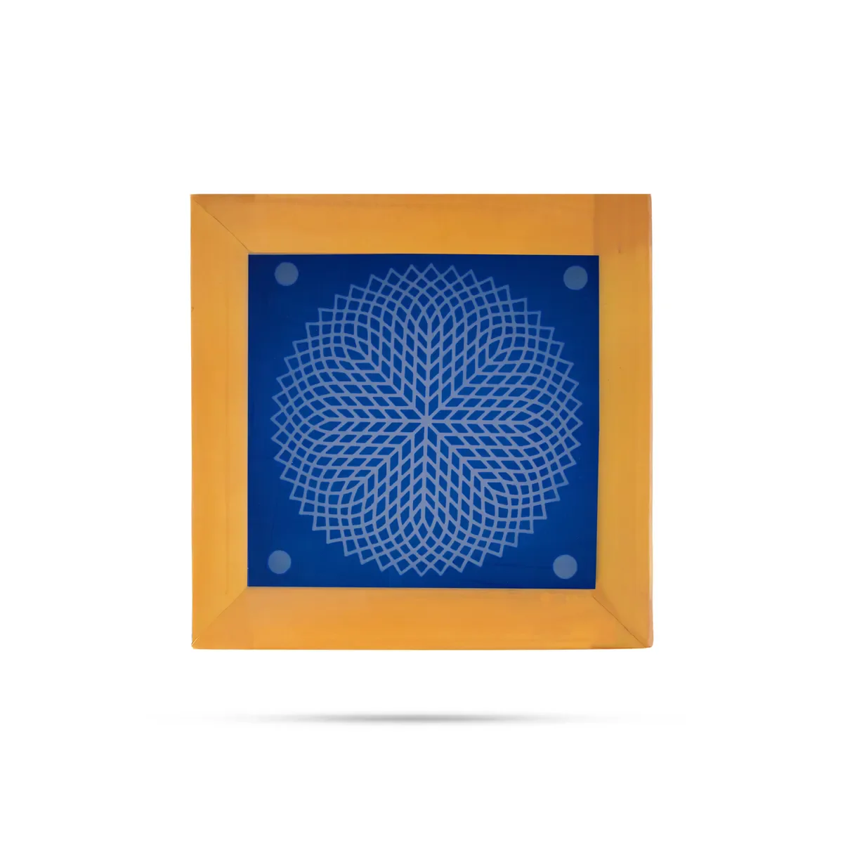 Rangoli Stencil - 5 X 5 Inches | Assorted Traditional Kolam Pattern/ Reusable Floor Rangoli Stencil - Image 5