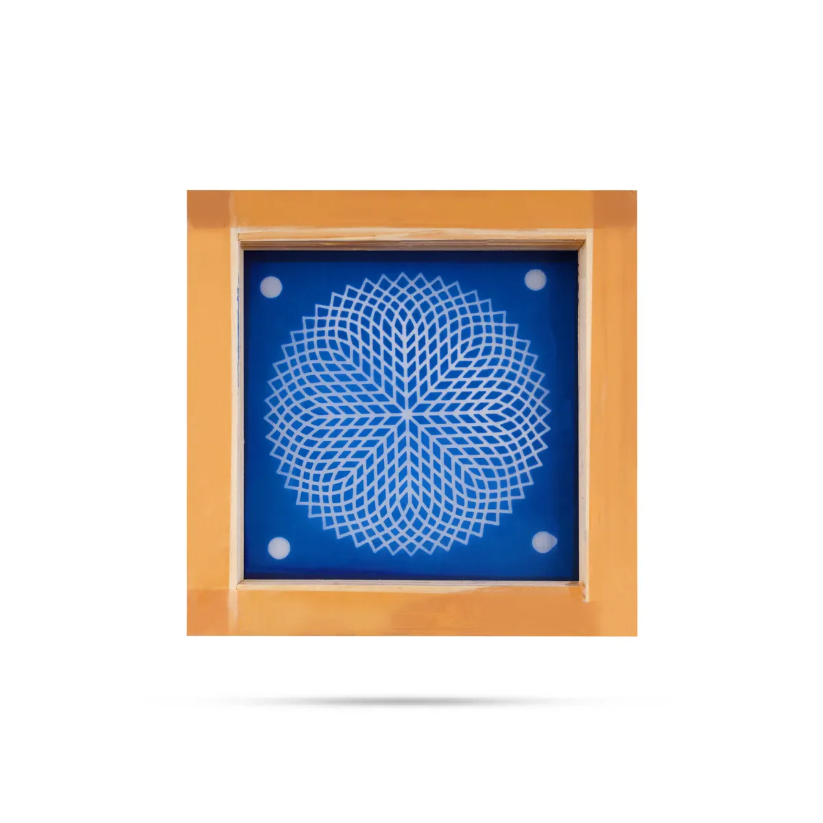 Rangoli Stencil - 5 X 5 Inches | Assorted Traditional Kolam Pattern/ Reusable Floor Rangoli Stencil - Image 8