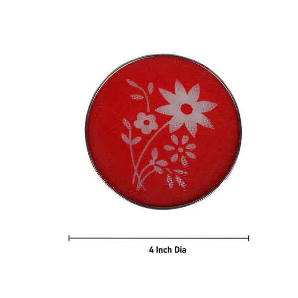 Rangoli Stencil Pair - 4 Inches | 2 Pcs/ Kolam Stencil/ Muggulu Stencil/ Rangoli Jali for Floor - Image 4