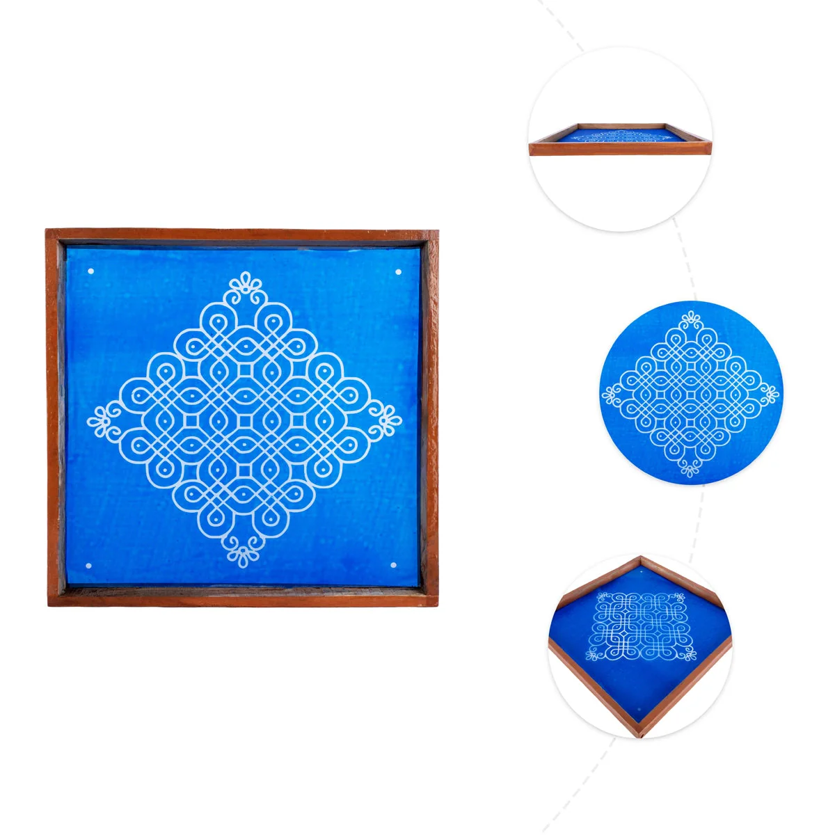 Rangoli Stensil 12 Inch - Assorted Design - Image 6