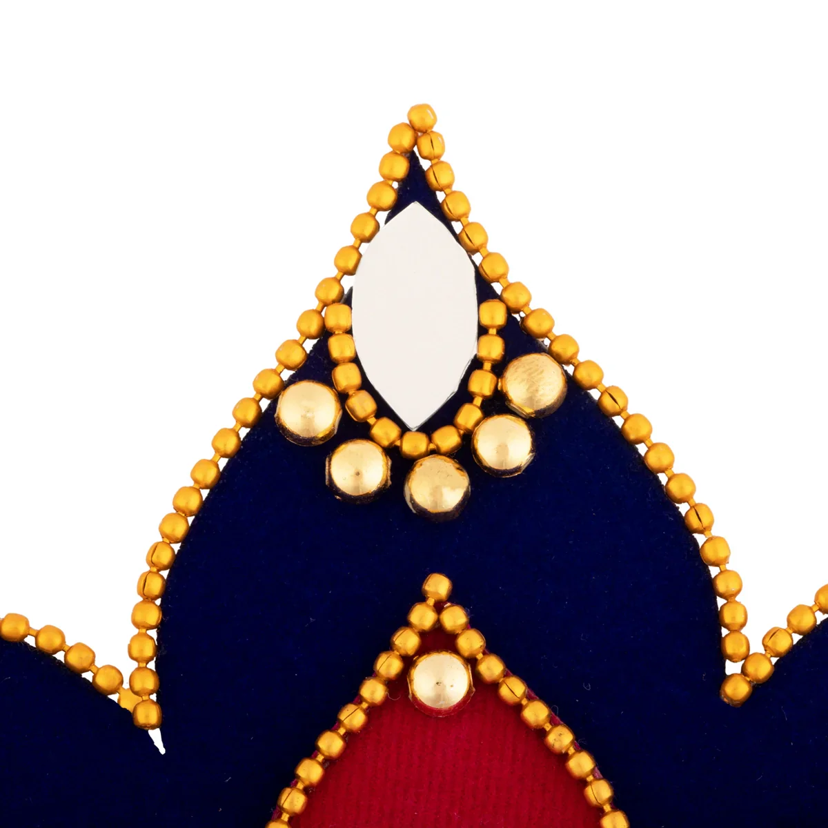 Rangoli Sticker - 8 Inches | Muggu Sticker/ Diya Base Design Artificial Rangoli for Pooja - Image 5