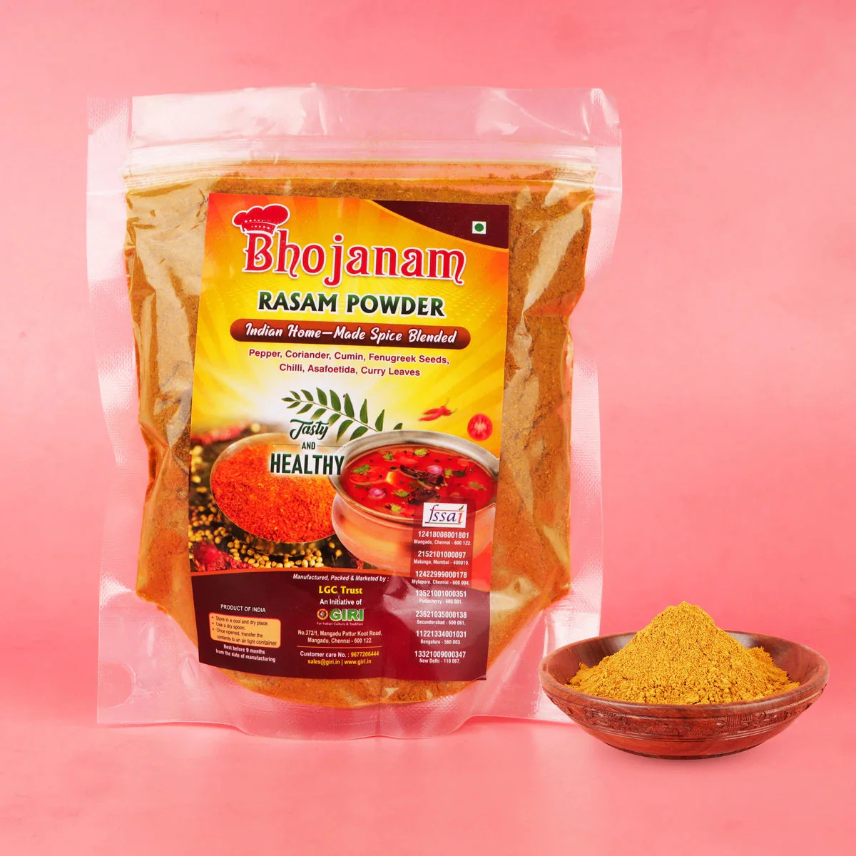 Rasam Powder - 250 Gms | Rasam Podi/ Instant Rasam Powder - Image 5