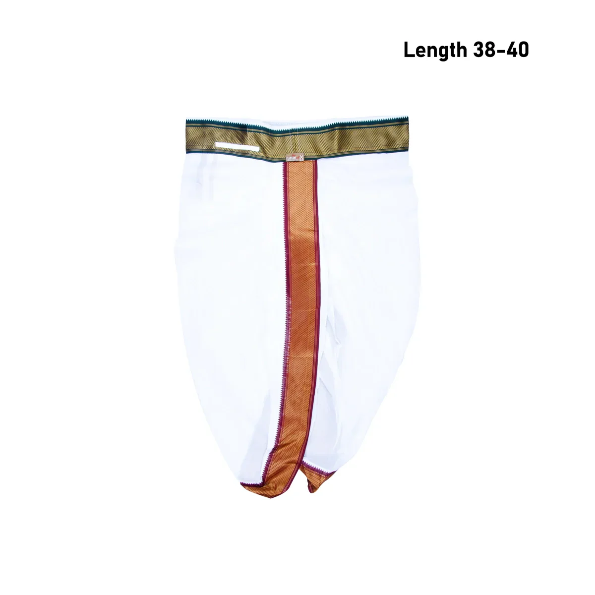 Readymade Panchakacham With Angavastra Set - Size - 38 - 40 | 16 Mayilkan Border Panchakajam With Towel for Men - Image 5