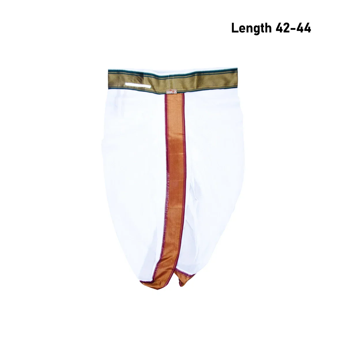 Readymade Panchakacham With Angavastra Set - Size - 42 - 44 | 16 Mayilkan Border Panchakajam With Towel for Men - Image 5
