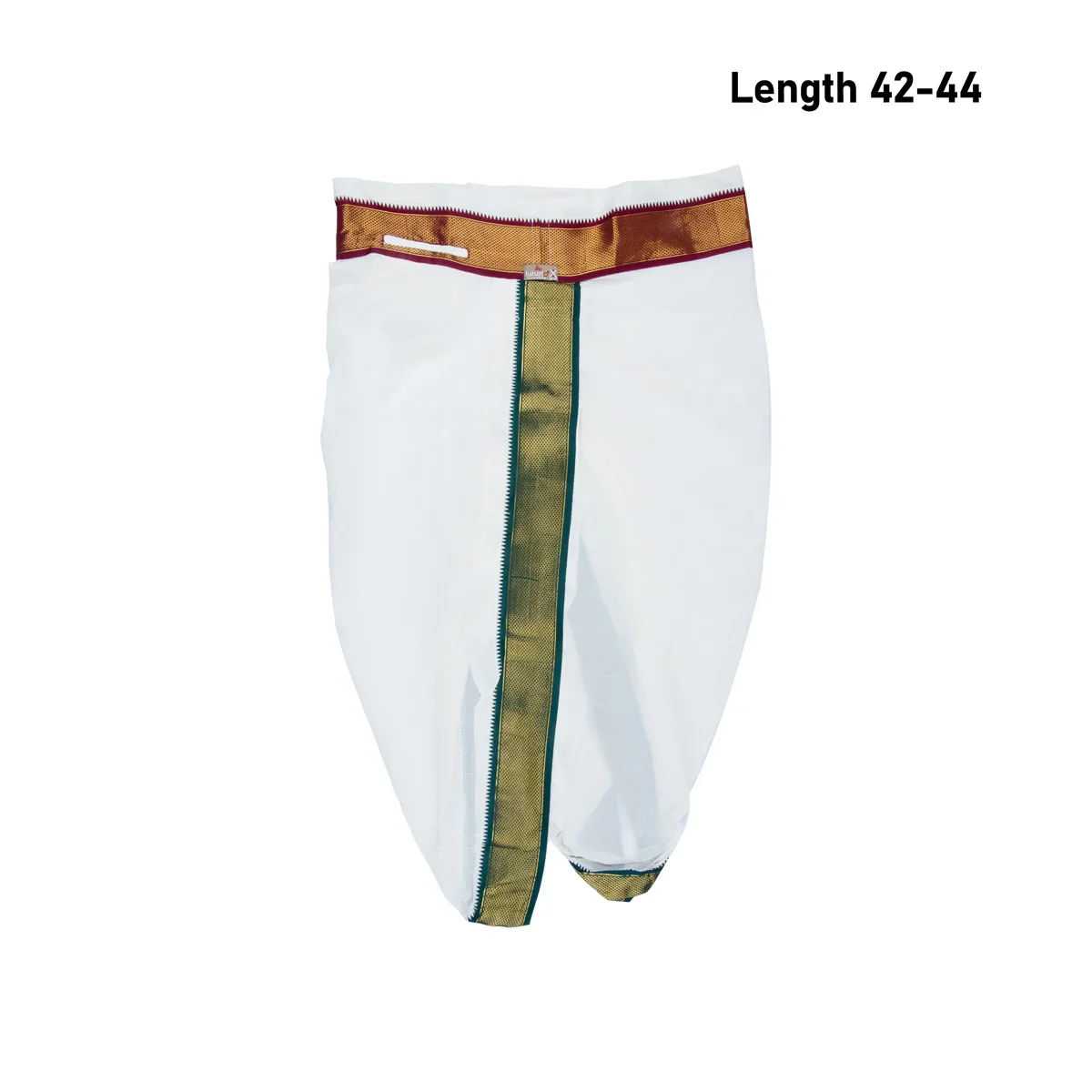 Readymade Panchakacham With Angavastra Set - Size - 42 - 44 | 16 Mayilkan Border Panchakajam With Towel for Men - Image 5