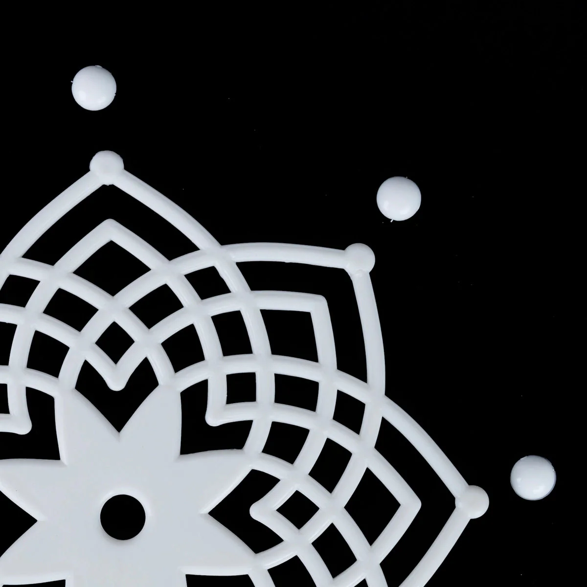 Readymade Rangoli - 4.5 x 4 Inches | Kolam Sticker/ Artificial Rangoli for Home Decor - Image 2