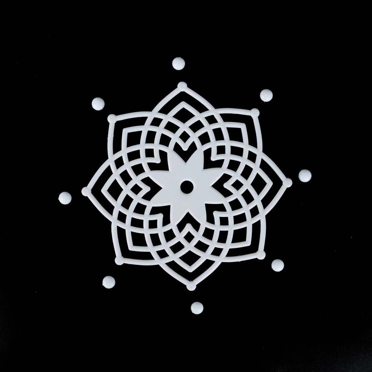 Readymade Rangoli - 4.5 x 4 Inches | Kolam Sticker/ Artificial Rangoli for Home Decor - Image 4