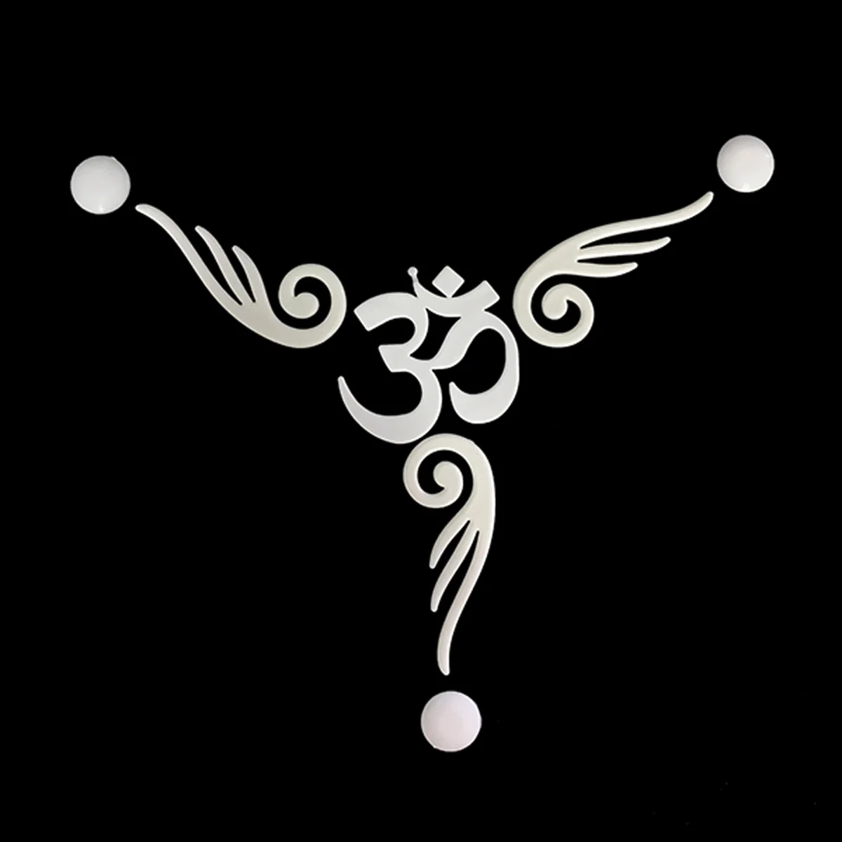 Readymade Rangoli - 6 x 6 Inches | Kolam Sticker/ Artificial Rangoli Decoration for Home - Image 3