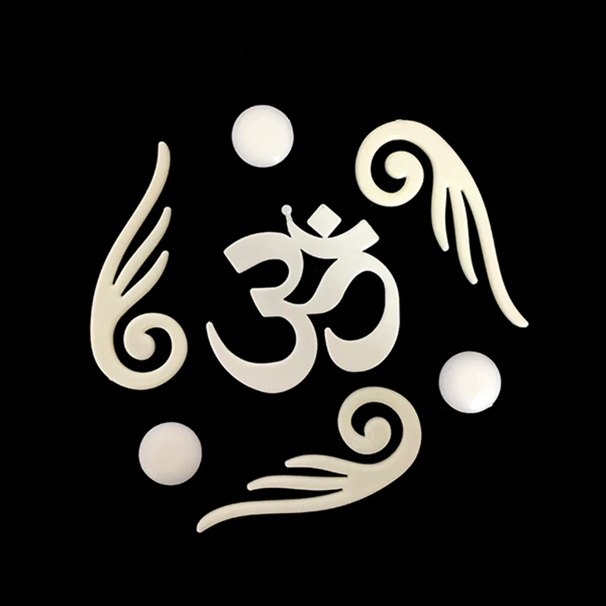 Readymade Rangoli - 6 x 6 Inches | Kolam Sticker/ Artificial Rangoli Decoration for Home - Image 4