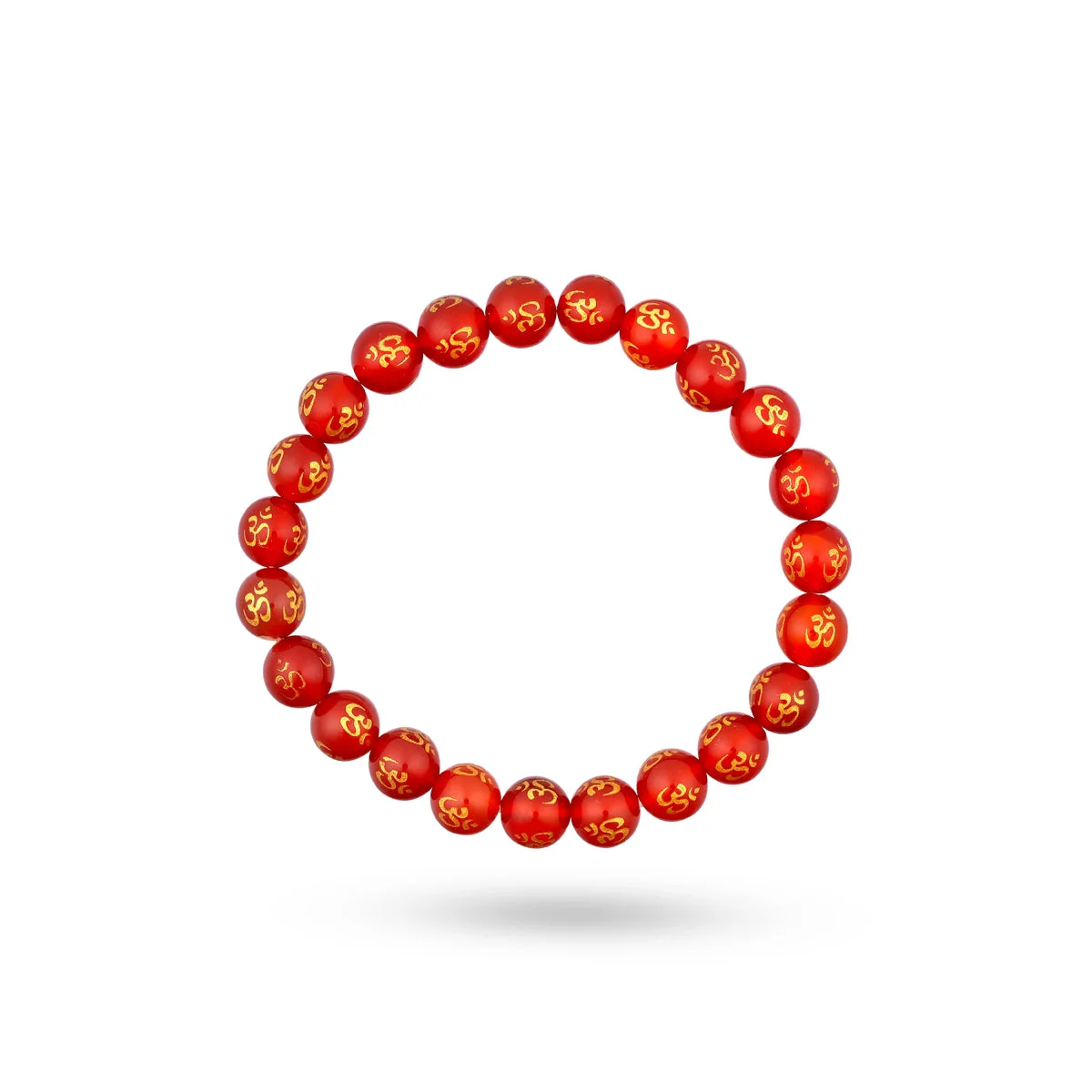 Red Onyx Bracelet - 2.5 Inches | Crystal Jewellery/ Red Onyx Gemstone Bracelet For Emotional Balance - Image 5