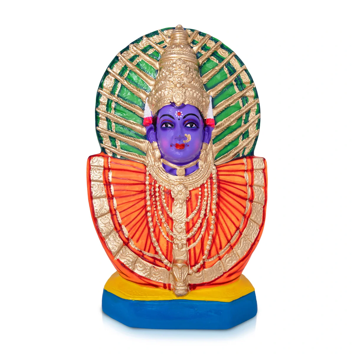 Renugambal Paper Mache Golu Bommai - 18 x 11 Inches | Giri Golu Doll/ Navaratri Golu Bomma/Gombe/Bommai