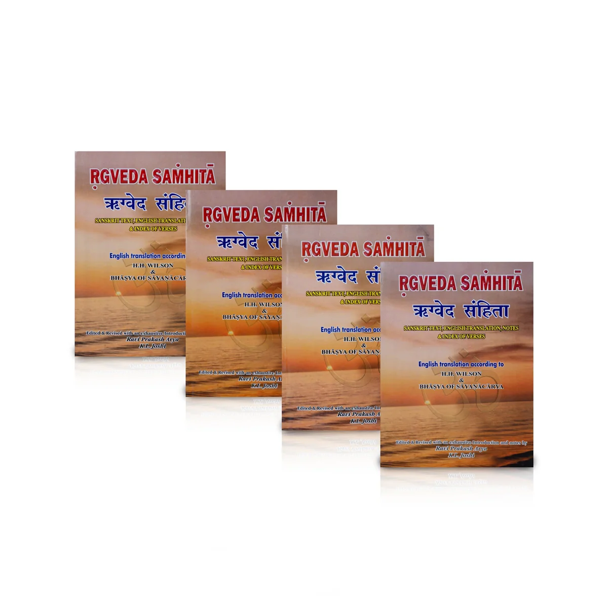 RgVeda Samhita - 4 Volumes Set - Sanskrit - English | H.H. Wilson, Ravi Prakash Arya, K.L. Joshi/ Vedas Book - Image 3
