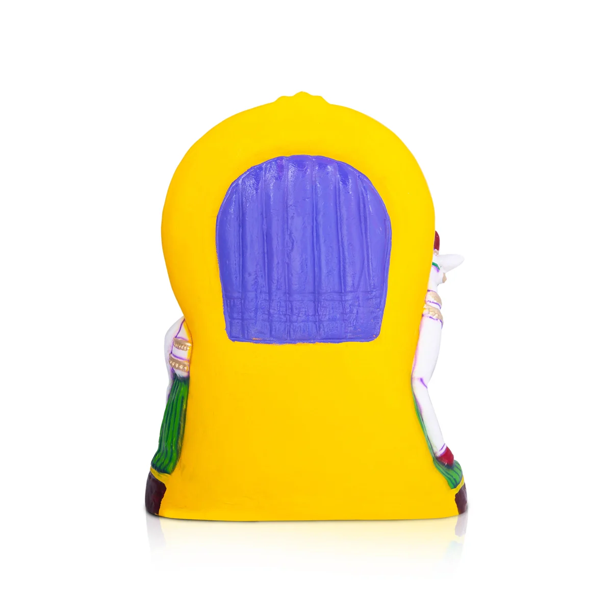 Rishaba Vahanam Paper Mache Golu Bommai - 19 X 15 Inches | Navaratri Golu Gombe/Giri Golu Doll/ Navratri Decor - Image 5
