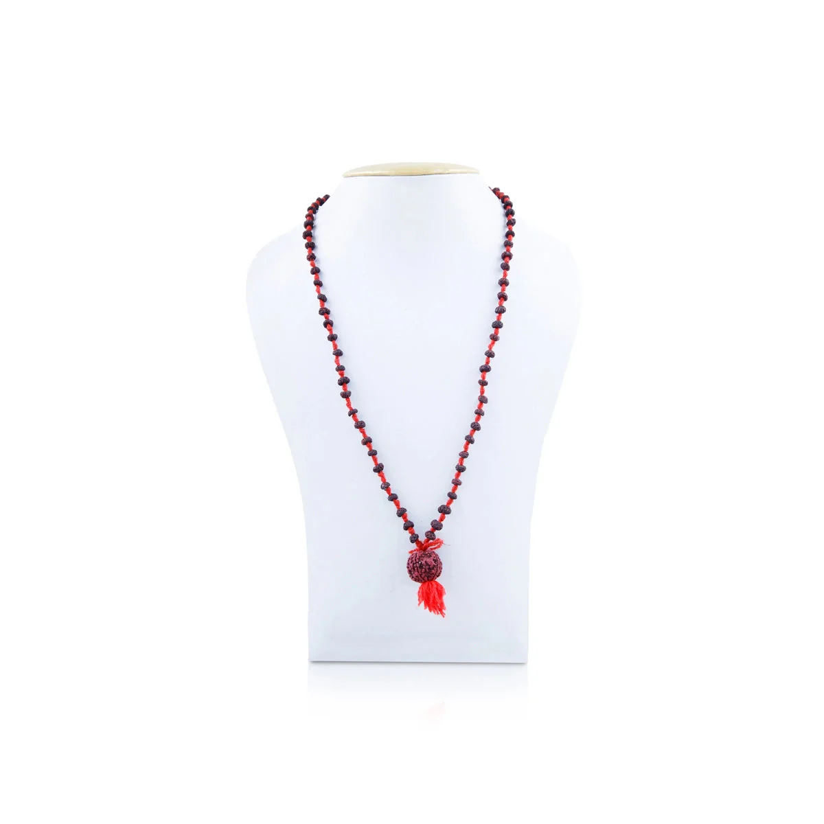 Rudraksha Mala - 11 Inches | Kanthi Mala/ Ruthratcham Malai For Spiritual Practice & Meditation - Image 2