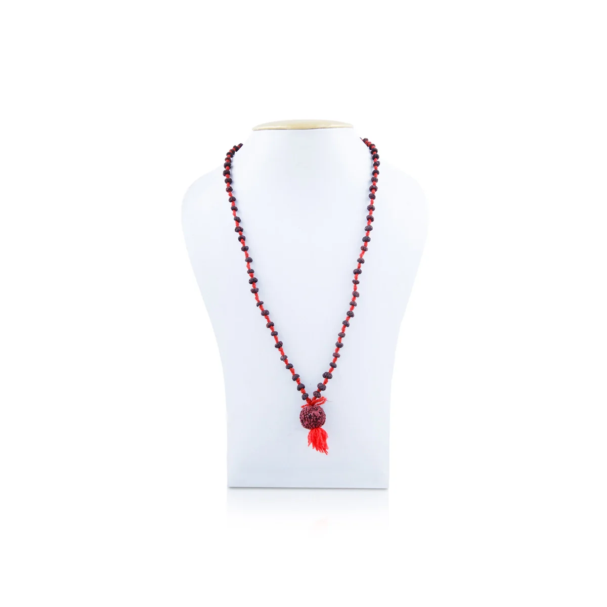 Rudraksha Mala - 11 Inches | Kanthi Mala/ Ruthratcham Malai For Spiritual Practice & Meditation - Image 6